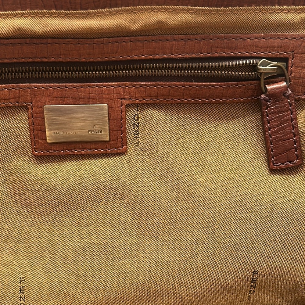 🌼🌺🌸FENDİ AUTHENTIC VINTAGE ZÜCCA DU JOUR BAG - Picture 9 of 14